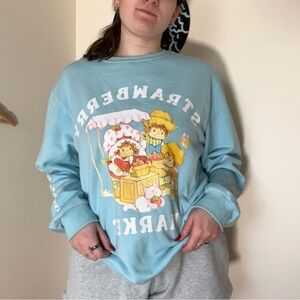 Strawberry Market Blue Sweater